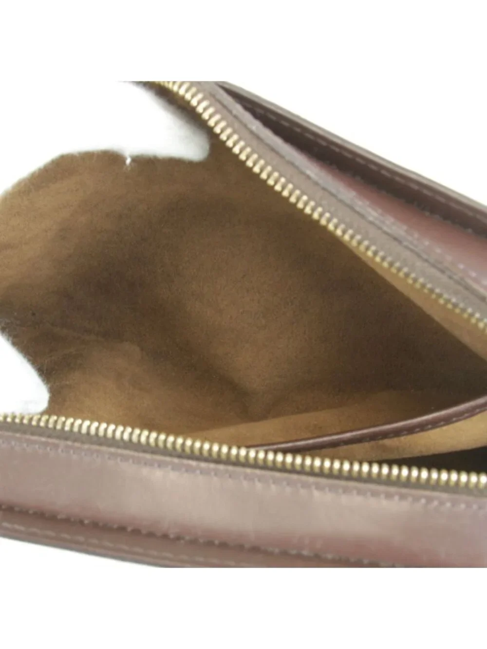 Louis Vuitton Saint Clutch Damier Canvas Brown